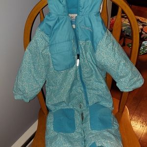 Columbia toddler 1 piece snow suit